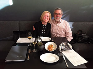 Photo of Linda Gibson and Roy Shanker ’70