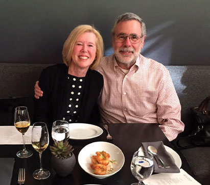 Roy Shanker ’70 and Linda Gibson. Link to their story