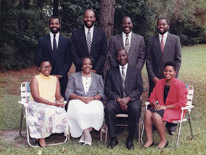 Gerald McKenzie ’74 and his family